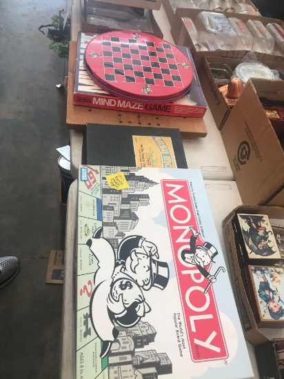 Collection of Games. Includes Early Version of Monopoly, "Easy Money"