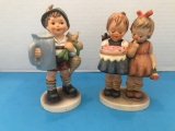 Hummel Figurines, 87 For Father, TMK 6 and176 /0 Happy Birthday, TMK 5.