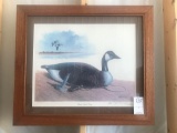 Picture, Canada Goose Decoy by Wm P. Tyler. #80/950. Pick Up Only.