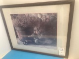 Framed Picture of Decoy Duck. Pick Up Only