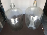 (2) Large Glass Jars. 6 1/2 Gal. Pick Up Only