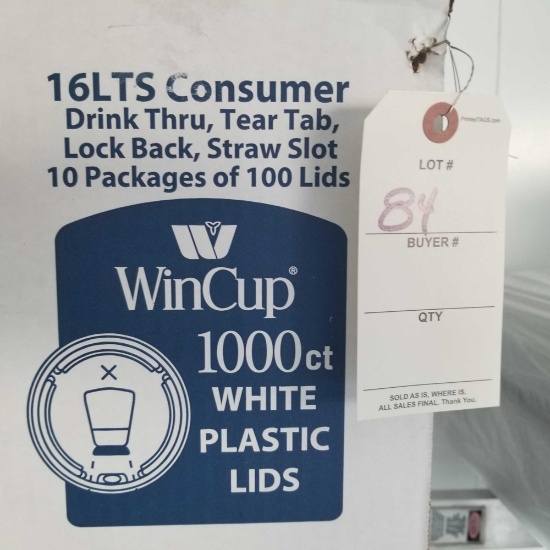 Wincup Plastic Cup Lids