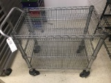 Stainless Steel Portable Bussing Cart