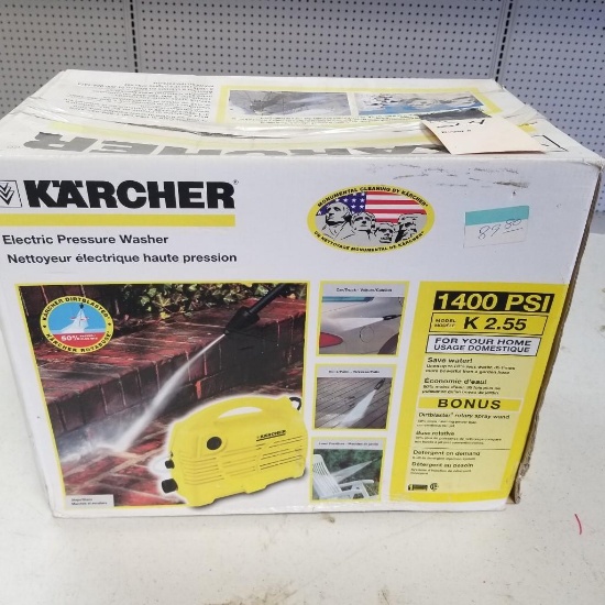 KARCHER 1400psi ELECTRIC PRESSURE WASHER