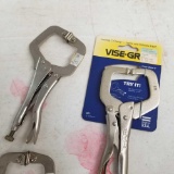 ASST C-CLAMP VISE GRIPS