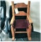 CHILDS WOOD ROCKING CHAIR