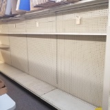 4] SECTIONS 4x7 DOUBLE SIDED SHELVING