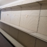 5] SECTIONS 4x7 SINGLE SIDE SHELVING