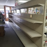 5] SECTIONS 4x7 DOUBLE SIDE SHELVING