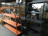 ASST METAL SHELVING RACKS