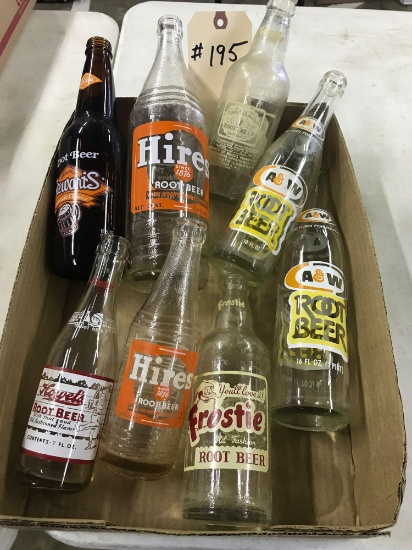 ASST ROOT BEER BEVERAGE BOTTLES