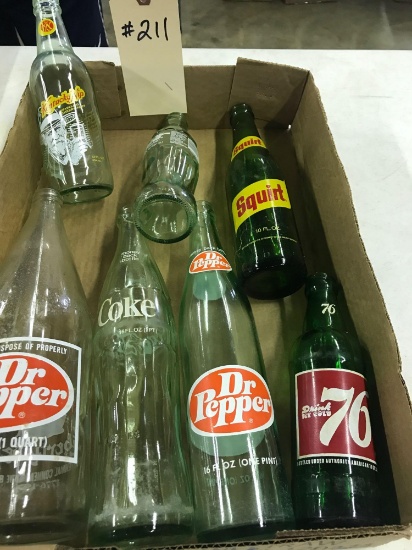 ASST BEVERAGE BOTTLES inc. KENTUCKY NIP 76