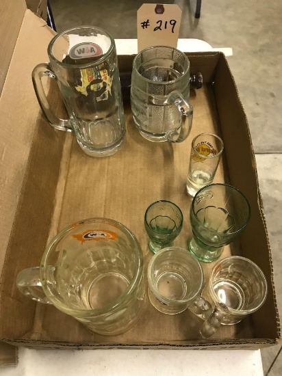 ASST A&W MUGS MINI COKE GLASSES ROCK SPRING CREAM SODA