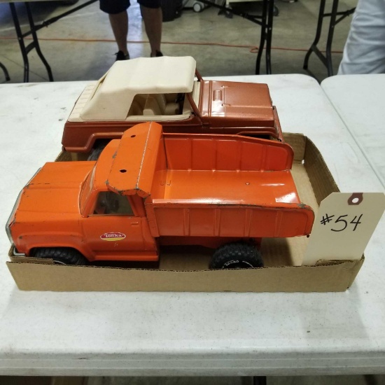 ASST TONKA DUMP TRUCK & JEEPSTER