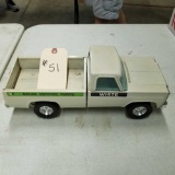 NYLINT WHITE IMPLEMENT CHEVY PICKUP TRUCK 1/16