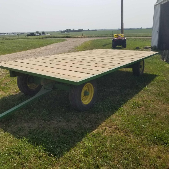 8' x 16' Flatrack w/new wood