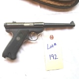 Ruger .22 Semi Auto Pistol