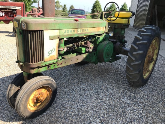 1957 JD 520 Tractor