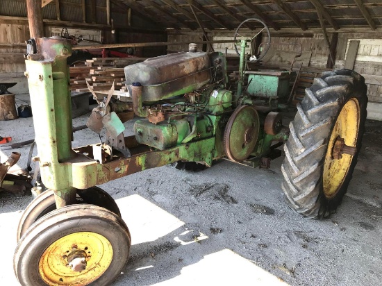 1950 JD G w/nf Tractor