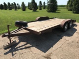 6?x16? Car Trailer w/ramps & 2? ball hitch