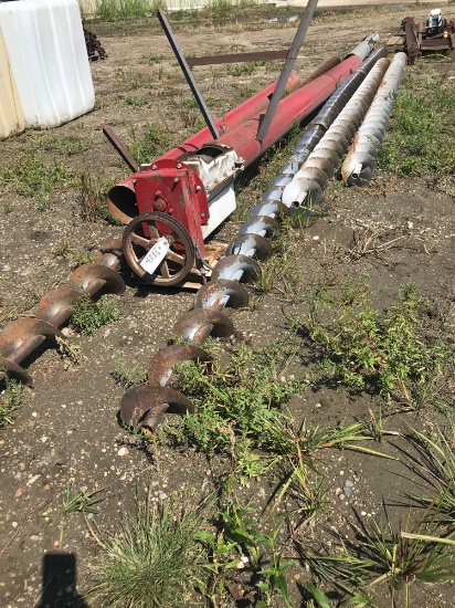8'' x 39' approx. tubing w/ misc. 8'' augers