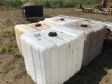 (4) 275 gal. square poly tanks. Were not used for chemical or insecticides. Used only for animal
