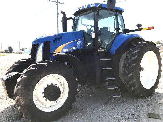 2008 New Holland T8050 Super Steer MFD