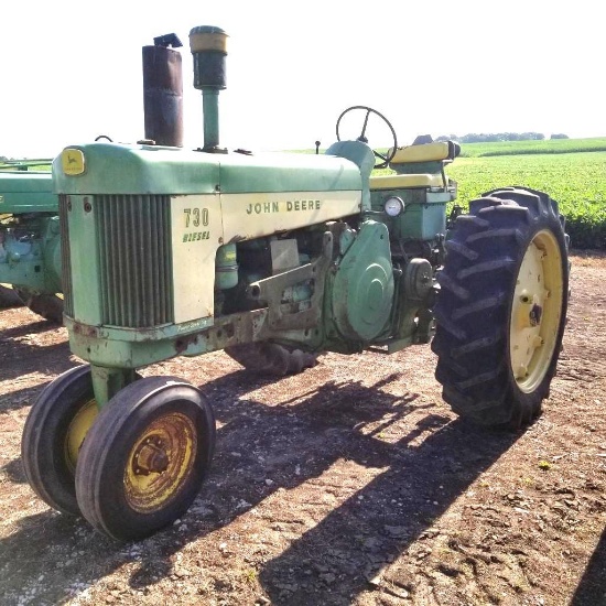 1959 John Deere 730 Diesel Tractor