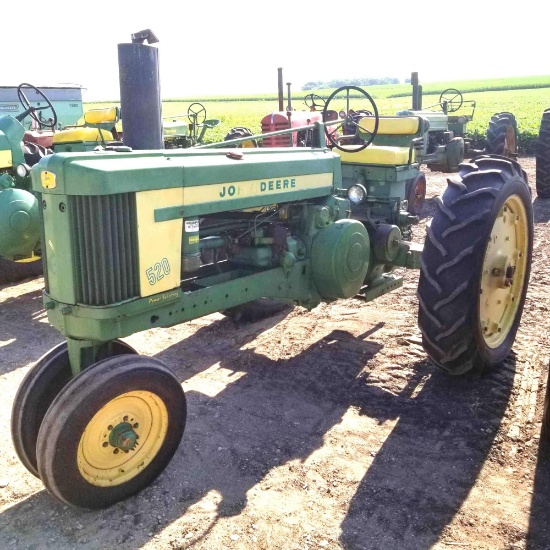 1957 John Deere 520 Gas Tractor