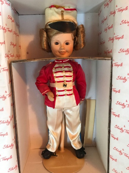 Shirley Temple doll in box "Poor Little Rich Girl" w/ authenticity by Danbury Mint.. SN: G13 - 14''