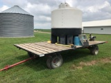 1000g POLY NURSE TANK W/ FLATBED RUNNING GEAR