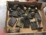 Old door handle parts.