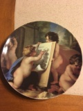 The Cherubs collection (2) 8'' plates.
