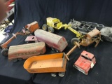 ASSORTMENT REPAIRABLE TRAILERS TRUCKS ROAD MAINTAINER