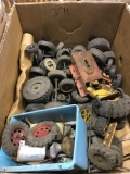 ASSORTMENT SCALE MODEL DONOR REPLACEMENT TIRES & WHEELS