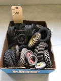 ASSORTED SCALE MODEL DONOR REPLACEMENT TIRES & WHEELS
