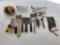 Assortment inc. Crescent Wrenches, Wood Chisels, Putty Knives, Hex Wrenches