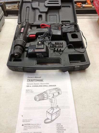 Craftsman 3/8'' 12v Cordless Drill Driver