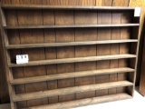 7 Shelf Wood Rack for Beverage Cans
