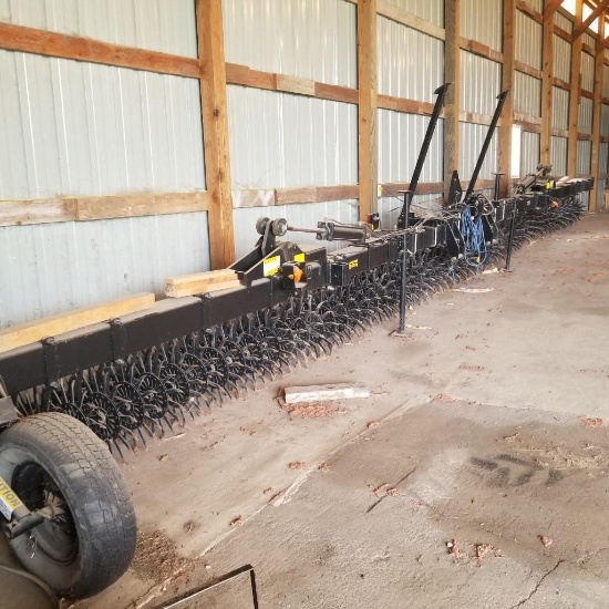 Yetter Rotary Hoe 41' 3 point Flat Fold