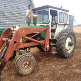 Oliver 1855D Tractor w/Wide Front, 2 Remotes, 540 Pto, Cab