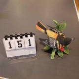 Baltimore Oriole Bird Figurine Lenox