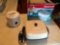 Honeywell humidifier (new in box), Aroma rice cooker and Presto electric skillet. NO SHIPPING!