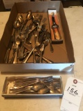 (WMG-90) brand-forks and spoons also (Auerhahn-90) flatware. No warrantee on description,