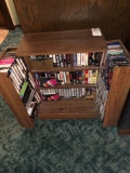 12'' x 24'' x 30'' VHS storage cabinet. Included are approximately 100 VHS movies NO SHIPPING