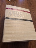 Large Webster dictionary 1969 Rockville house publishers New York. Also world atlas book and other