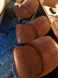 3-vinyl barstools-nice conditioN NO SHIPPING