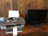 18'' E machine flat screen monitor and HP 3056A printer/Scan copy machine NO SHIPPING