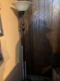 Bronze floor lamp and yardsticks NO SHIPPING