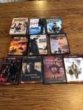 10 various western DVDs